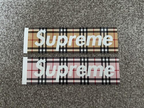 Supreme ss22 burberry box - ss22,