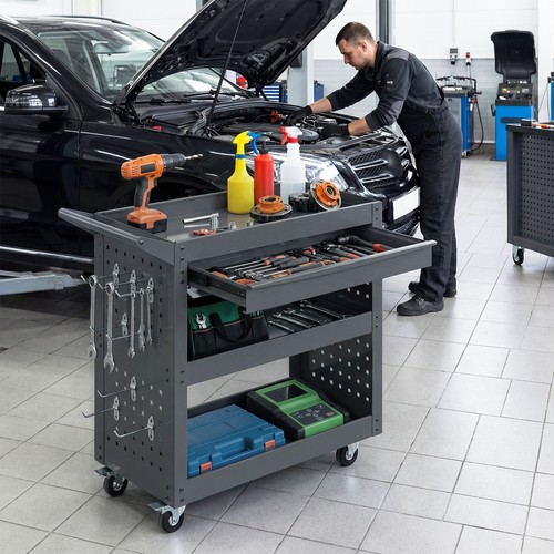Steel tool trolley - tool,