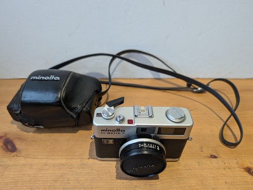 Minolta matic 35mm film - hi-matic, f