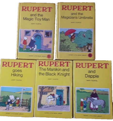 Woolworths rupert bear books - rupert, x
