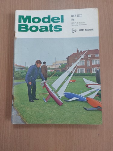 Model boats magazine july 1972 - model,