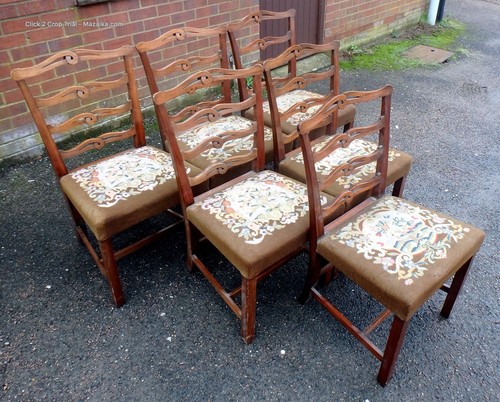 Antique chippendale dining - antique,