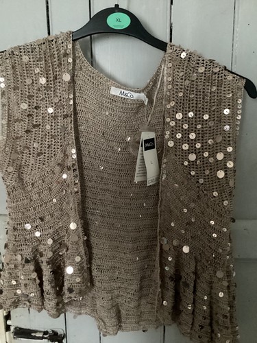 Ladies large gold bolero with - ladies,