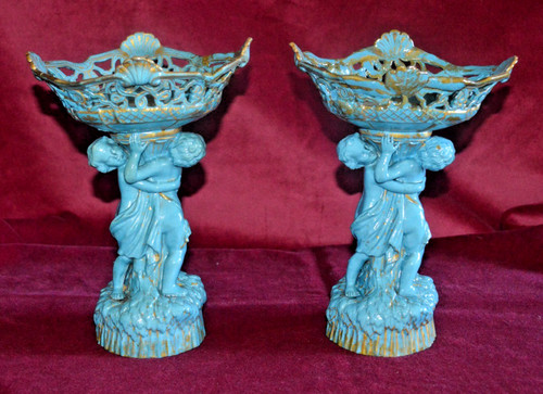 Antique hand painted - hand,