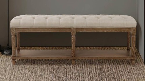 Tier bed end bench vintage - bed,