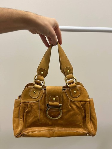 Marta ponti leather bag rare - leather,