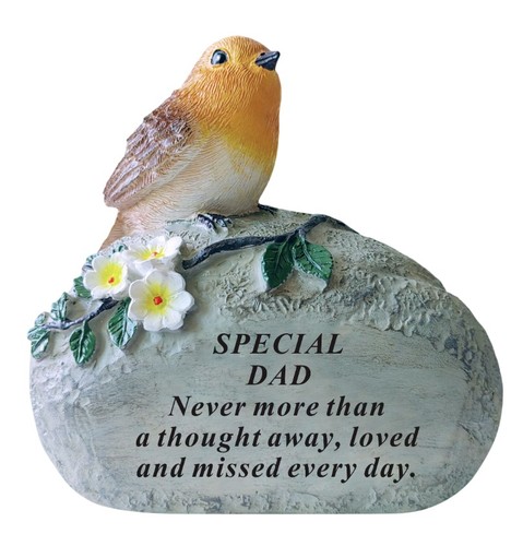 Dad memorial robin ornament - dad,