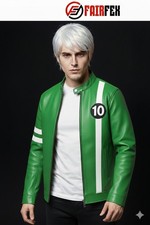 Ben 10 Jacket Green Leather