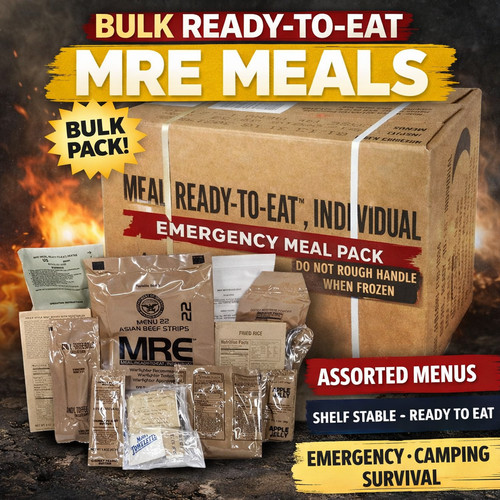 Genuine military mre - mre, case