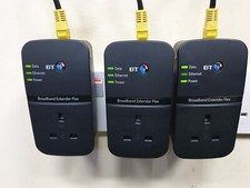 3 x BT Broadband Extender Flex