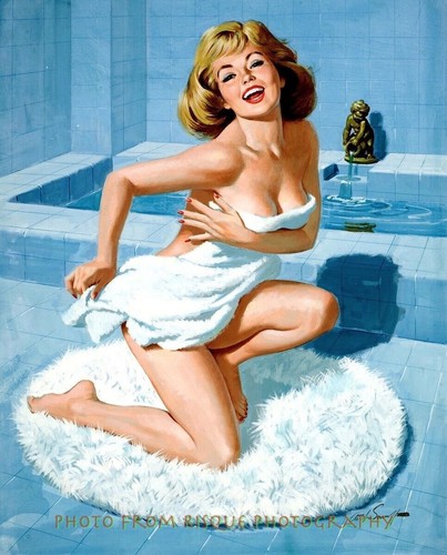 Beautiful woman the - woman, bathtub
