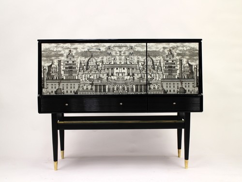 Vintage cocktail cabinet - a,
