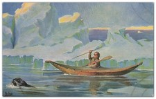 Postcard Marine Gallery Ships