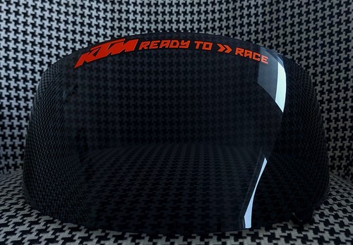 Ktm helmet visor sticker - helmet, decal