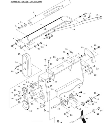 Countax rider pto pgc drive - countax,
