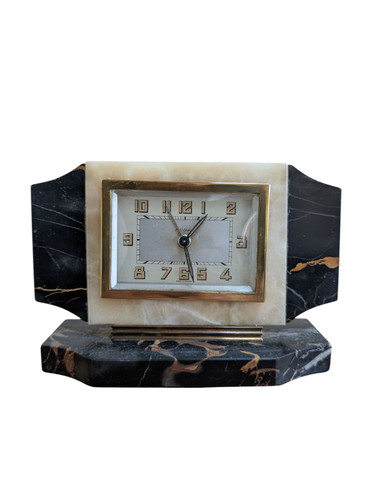 Deco french marble alarm clock - alarm,