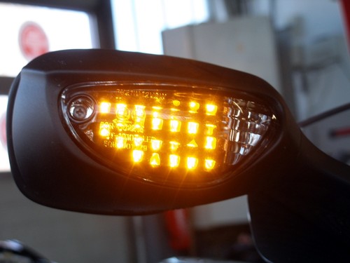 Black led turn signal set - set, for