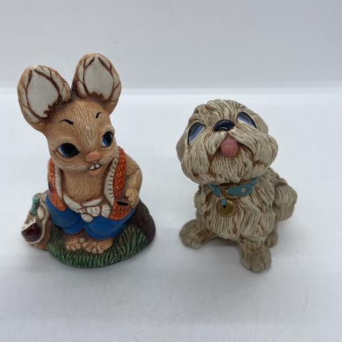 Moorcraft rabbit and pendelfin - moorcraft,