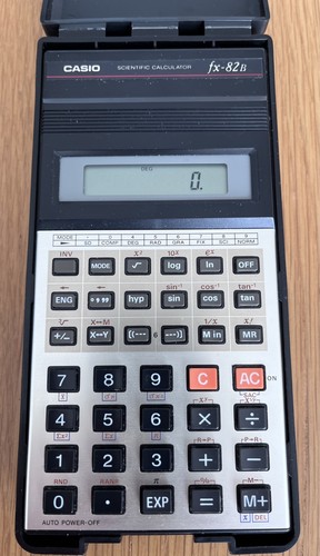 Casio 82b vintage 1980s - fx-82b,