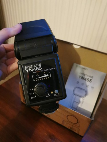 Yongnuo speedlite 465 flash - 465,