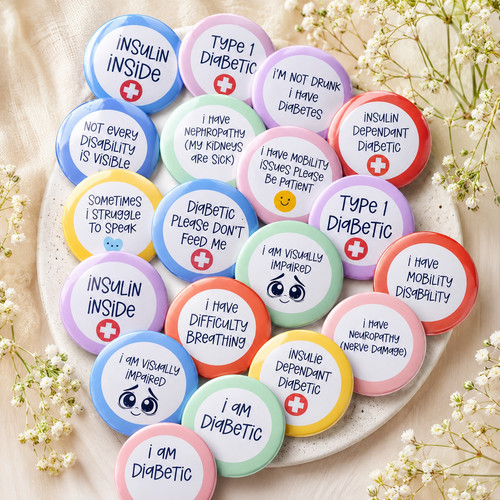25mm diabetes hidden - 25mm,