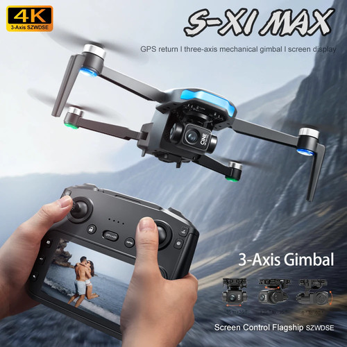 Gps drone camera 3 - 4k, axis