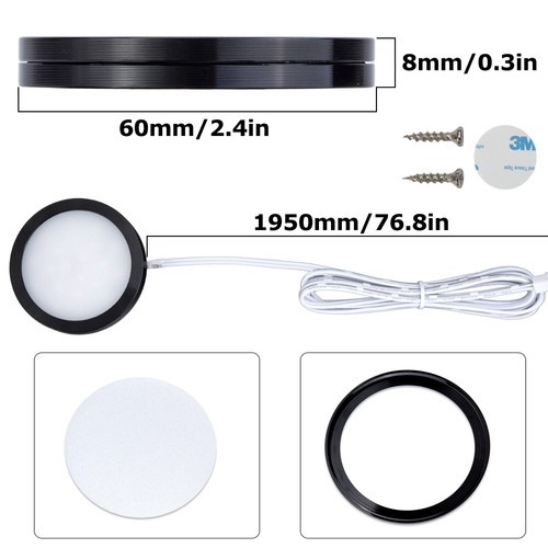 Black led 12v spot - 12v, 3w