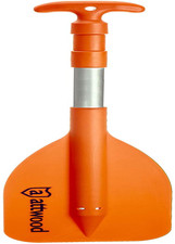 Emergency Telescoping Paddle for Boating, Orange
