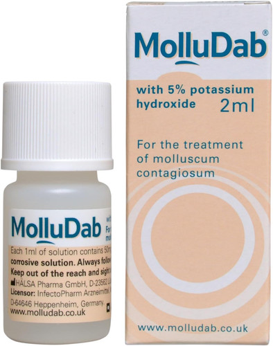 Molludab molluscum solution - molluscum,