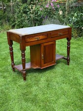 Antique Mahogany Marble Top Washstand Vanity Unit