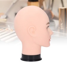 Bald Mannequin Head Model PVC
