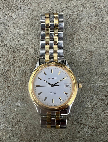 Tissot quartz two tone - tissot, two-tone