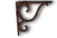 Hammered Look Swirl Shelf