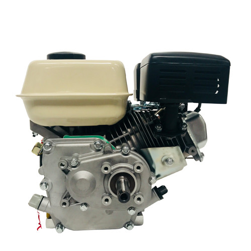 Half speed gearbox - half, engine