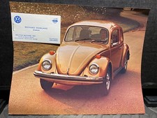ORIGINAL CAR DEALERSHIP BROCHURE VINTAGE 1976 VOLKSWAGEN VW BEETLE FLYER