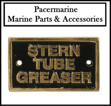 Stern Tube Greaser Brass Plate