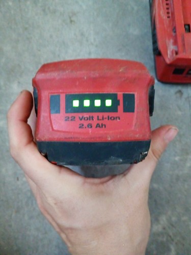 Hilti 22v ion 6ah - 22v, li-ion