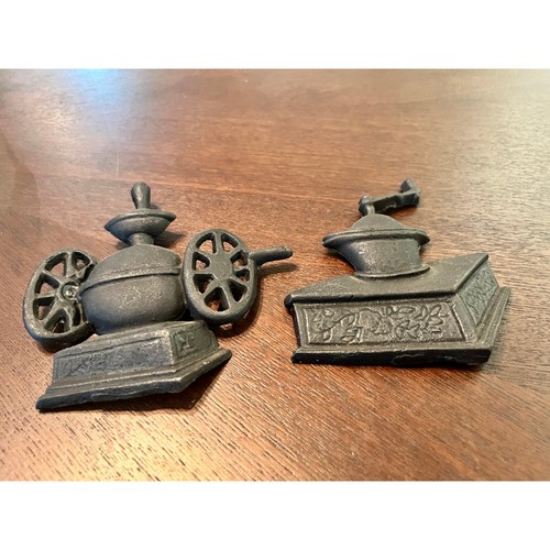 Vintage cast iron coffee - cast,