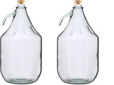 Demijohns 5l  with screw cap