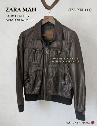 Zara man brown faux - man,