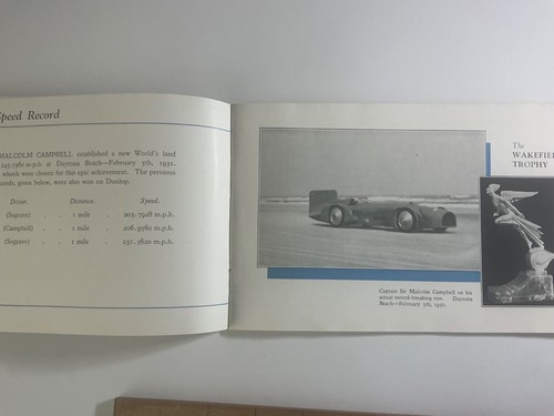 Land speed record 1931 - , motor
