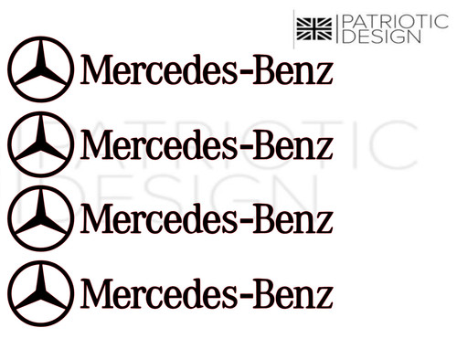 Mercedes benz small symbol - 4x,