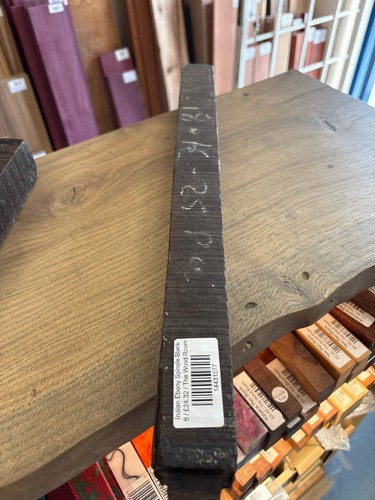 Indian ebony spindle blank - spindle,