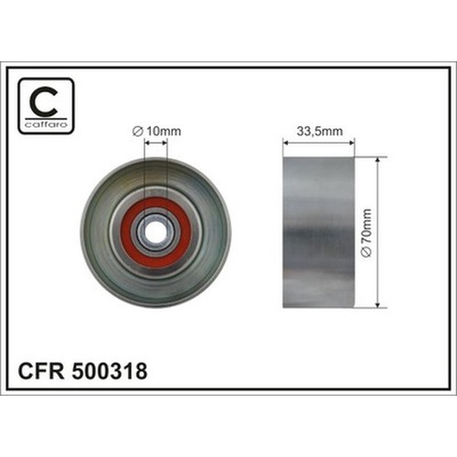 Caffaro 500318 tensioner - 500318,