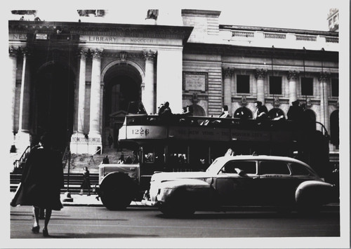 Vintage 5x7 photo fifth - fifth, avenue