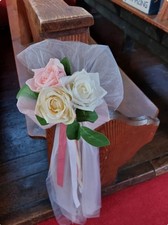 Wedding pew ends - pew, chair