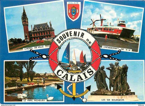 Postcard calais - -,