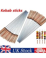 Wooden Handled Metal BBQ Grill