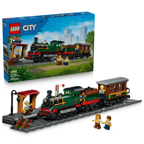 Lego city vintage steam train - lego,