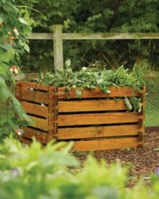 Wooden Composter Garden